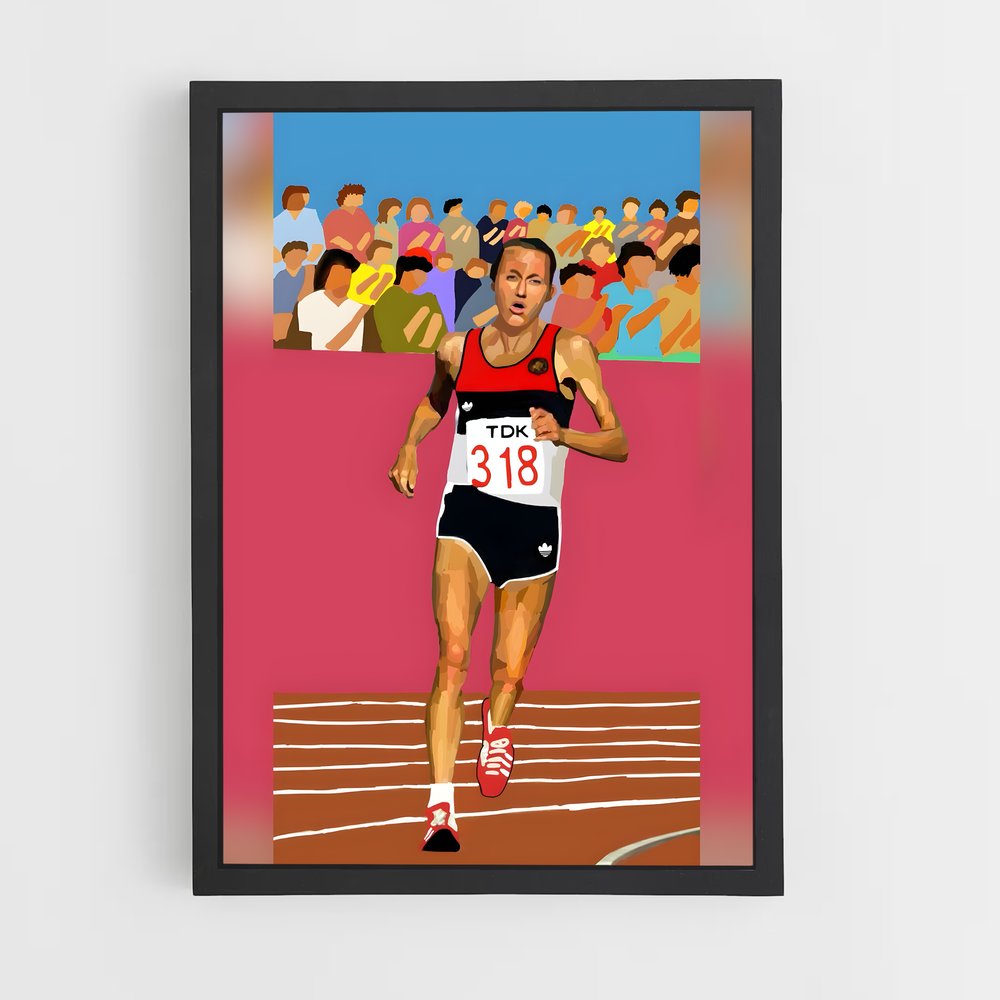 Poster Grete waitz – affiche Athlétisme (vue 2)